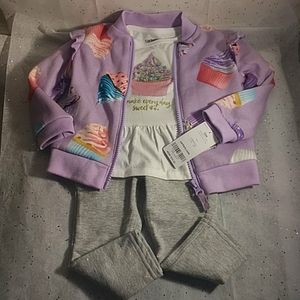 BRAND NEW CARTER'S 3PC OUTFIT Size 12m